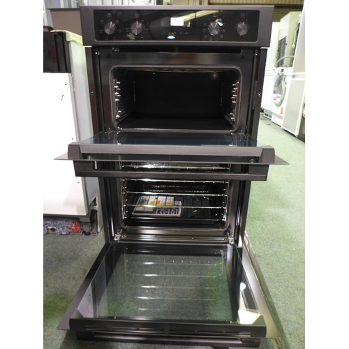 3073 - Zanussi Built-in Double Oven with AirFry - model ZKCNA7KN (H888xW594xD568), original RRP £540.84 inc... 