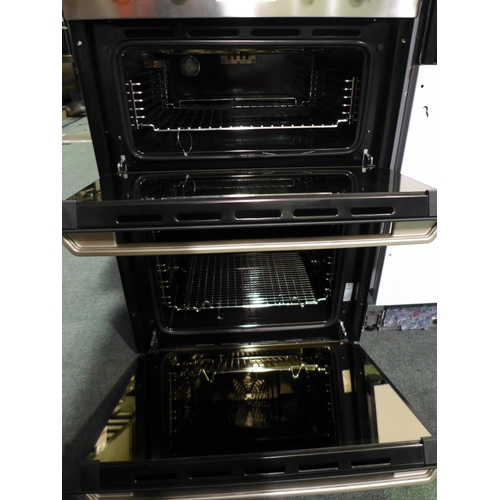 3075 - Matrix  Built-In Electric Double Oven H888xW595xD564, model no -MD921SS, Original RRP £365.00 inc VA... 