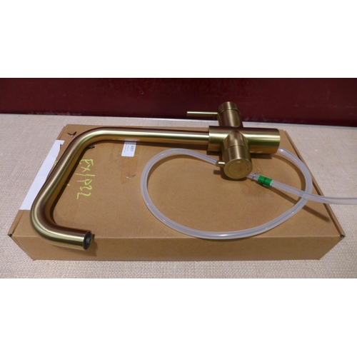 3097 - Elise Brushed Brass 3 in 1 Instant Hot Water Tap - Model PDT00213C  (425-216) *This lot is subject t... 