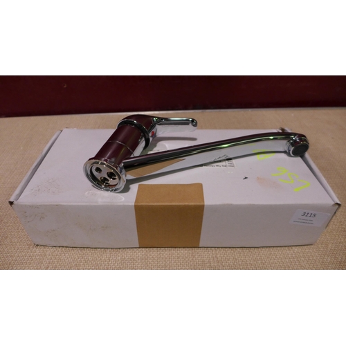 3115 - Iris Chrome Mixer Tap (425-56) * This lot is subject to VAT