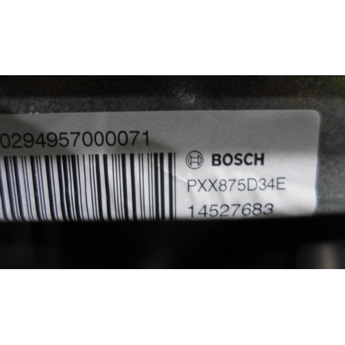 3120 - Bosch Induction 4 Zone Venting Hob- Missing Parts, Model PXX875D34E  (4194-57) *This lot is subject ... 