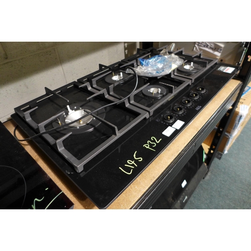 3132 - AEG Gas on Glass 5 Burner Hob H101xW860xD510 , Original RRP £574.17 inc VAT (425-195) * This lot is ... 