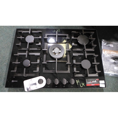 3136 - Neff  Gas On Glass 5 Burner Hob - Model T27CS59SO, H45xW752xL520, Original RRP £573.00 inc VAT (425-... 