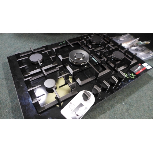 3136 - Neff  Gas On Glass 5 Burner Hob - Model T27CS59SO, H45xW752xL520, Original RRP £573.00 inc VAT (425-... 