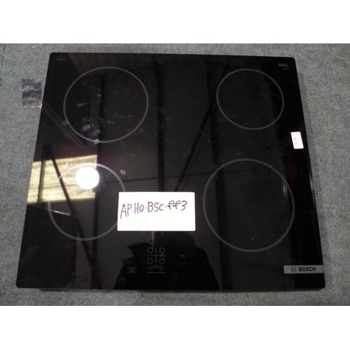 3138 - Bosch Ceramic 4 Zone Hob, H45xW592xD522, model no -PKE61RAA8B, Original RRP £432.50 inc VAT (425-53)... 