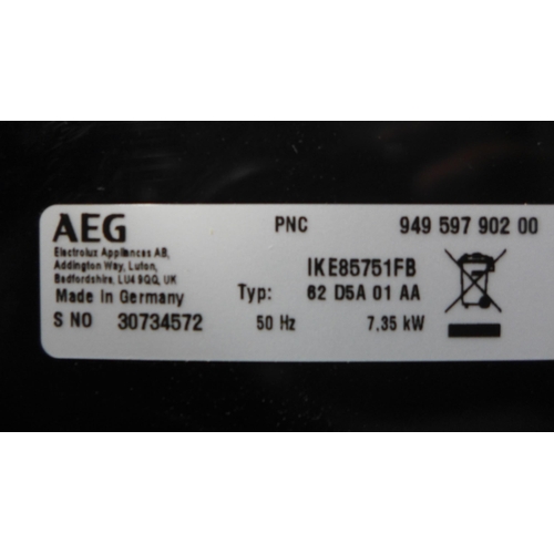 3140 - AEG 5 Zone Induction Hob - Model IKE85751FB  (4194-99) *This lot is subject to VAT