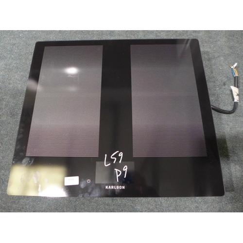 3143 - Karlson 4 Zone Induction Hob,  Model WRTFTH60 (H60xW590xD520), original RRP £560.83 inc. VAT (4194-5... 