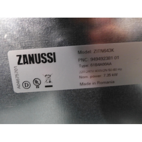 3145 - Zanussi Hob2Hood Induction 4 Zone Hob (H44xW590xD520) - model no.:- ZITN643K, original RRP £249.17 i... 