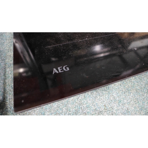 3152 - AEG Dual Fuel 5 Zone Hob ( Missing Burners) - Model HDB95623NB (H47xW880xD520), original RRP £815.84... 