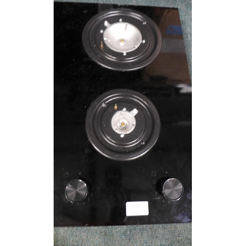 3152 - AEG Dual Fuel 5 Zone Hob ( Missing Burners) - Model HDB95623NB (H47xW880xD520), original RRP £815.84... 