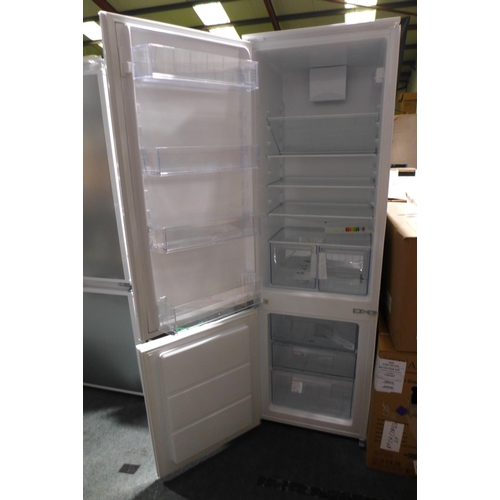 3160 - Zanussi 70/30 Integrated Fridge Freezer - Low Frost ( Model ZNFN18ES3), original RRP £557.5 inc. VAT... 