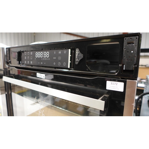 3172 - CDA Single Steam Oven - Missing Control Panel - (H595xW595xD570) - model no.:- SL400SS, original RRP... 