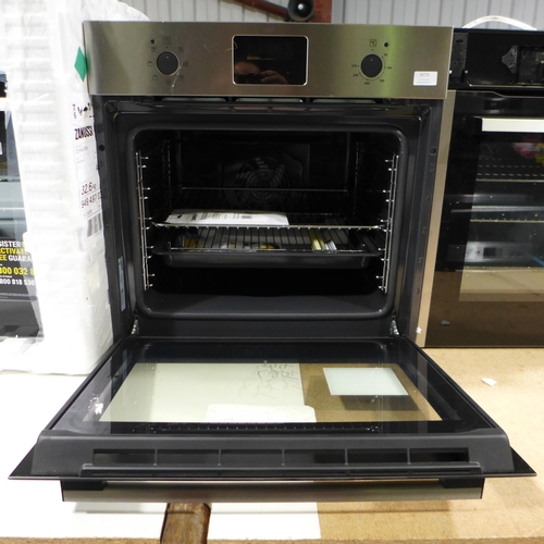 3173 - Zanussi Single Multifunction Oven (H589xW594xD568) - model no.:- ZOHNX3X1, original RRP £265.83 inc.... 