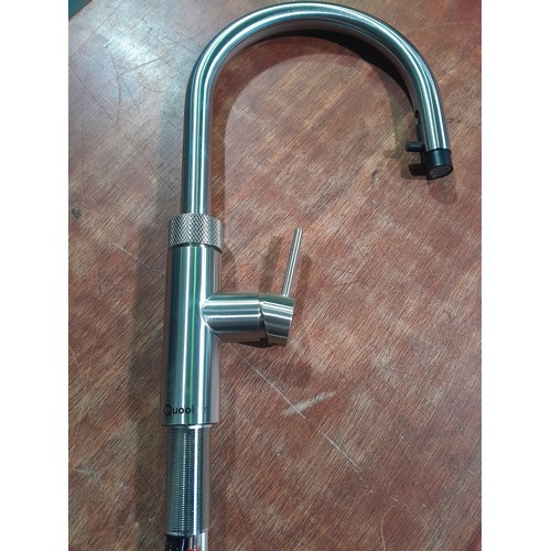 3080 - Quooker Flex Brushed Steel Boiling Water Tap And Quooker Pro3 VAQB Tank, Model RVBC40B00261 (425-185... 