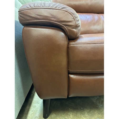 1441 - A Grace Brown Leather Armchair with Power Recline, original RRP £516.66 + VAT (4196-17) *This lot is... 