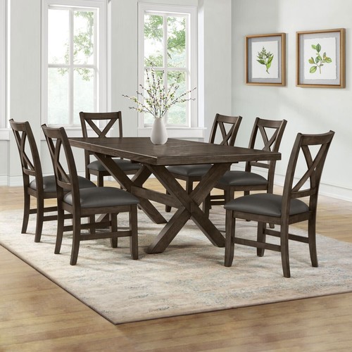 1545 - Blakely Extending Dining Table and Six Cross Back Chairs, original RRP £666.66 + VAT (4195-3) * This... 