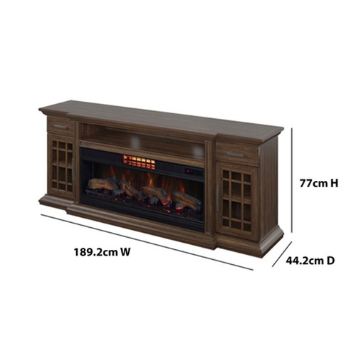 1575 - Everett Media Mantel Fireplace, orginal RRP £541.66 + VAT (4195-16) * This lot is subject to VAT