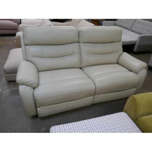 1432 - A Fletcher 3 seater Light Grey Power Recliner sofa, original RRP £1124.99 + VAT (4196-14) *This lot ... 