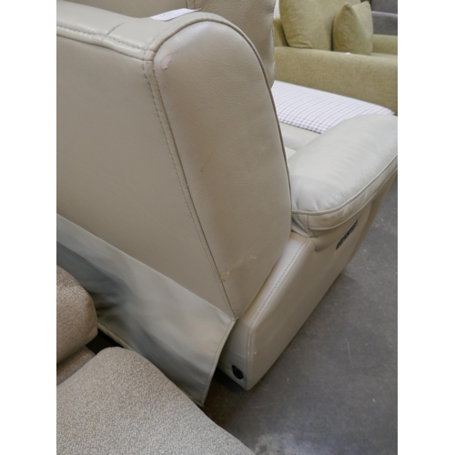 1432 - A Fletcher 3 seater Light Grey Power Recliner sofa, original RRP £1124.99 + VAT (4196-14) *This lot ... 