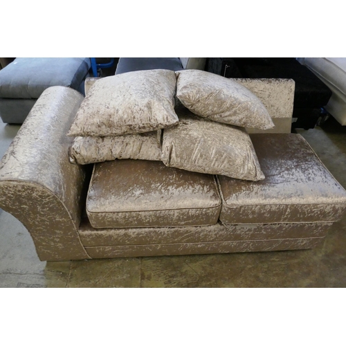 1468 - Thirteen assorted sofa sections