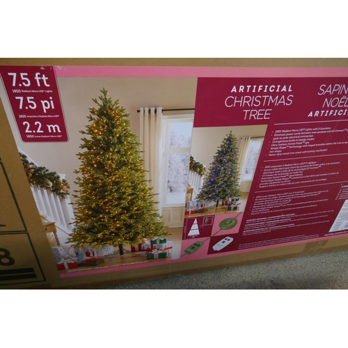 1486 - A Led Tree 7.5Ft , original RRP £416.66 + VAT (4196-30) *This lot is subject to VAT