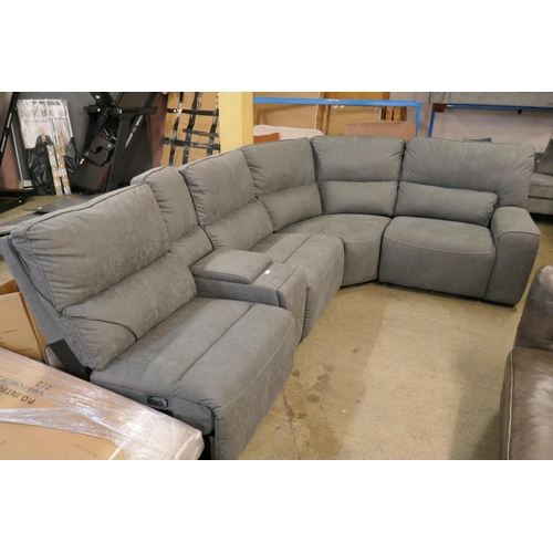 1487 - Gilman Creek Sweeny Fabric Sectional Sofa, original RRP £2166.66 + VAT - missing one section * This ... 