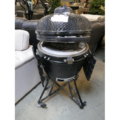 1527 - 24  Kamado Grill Black, original RRP £608.33 + VAT (4195-1) * This lot is subject to VAT