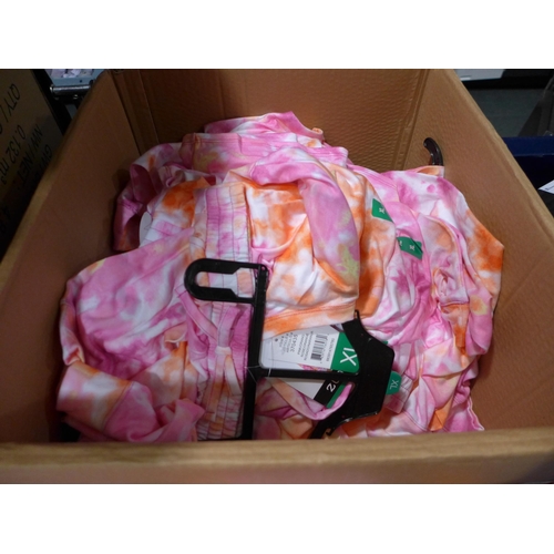 3386 - Quantity of children's Pink Tie-Dye 2-Piece Sets - size XL * this lot is subject to VAT