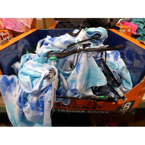 3390 - Quantity of children's Blue Tie-Dye 2-Piece Sets - size XL * this lot is subject to VAT