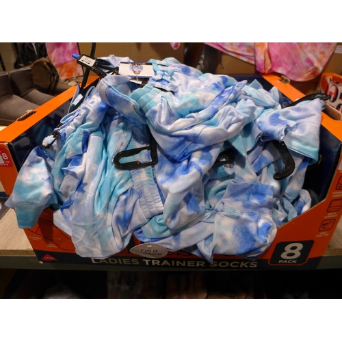 3391 - Quantity of children's Blue Tie-Dye 2-Piece Sets - size L * this lot is subject to VAT