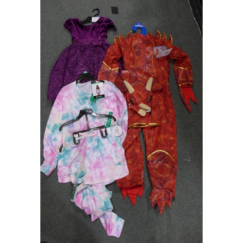 3393 - Assorted children's fancy dress outfits & PJ's - mixed style and size * this lot is subject to VAT