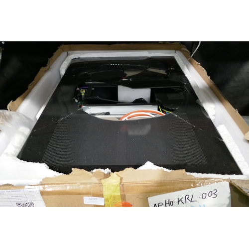 3407 - Two broken Karlson Flex Zone Induction Venting Hobs (422-74,116) * This lot is subject to VAT