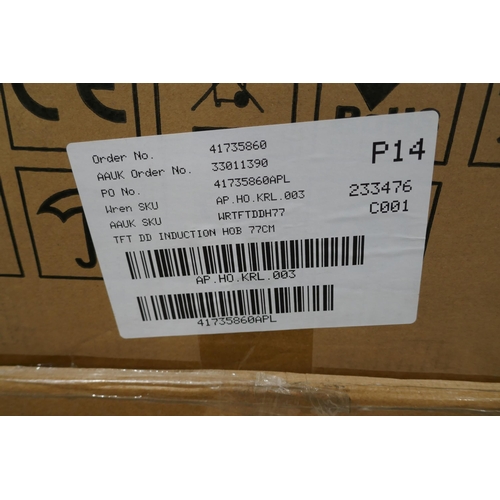 3407 - Two broken Karlson Flex Zone Induction Venting Hobs (422-74,116) * This lot is subject to VAT