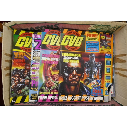 1067 - Two boxes of computer and gaming magazines and X-Files magazines **PLEASE NOTE THIS LOT IS NOT ELIGI... 