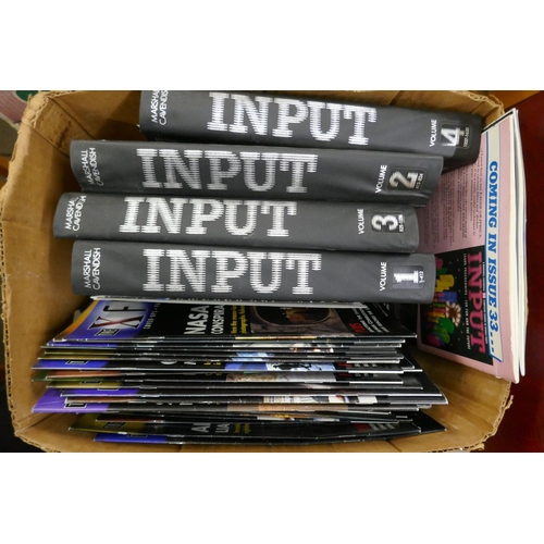 1067 - Two boxes of computer and gaming magazines and X-Files magazines **PLEASE NOTE THIS LOT IS NOT ELIGI... 