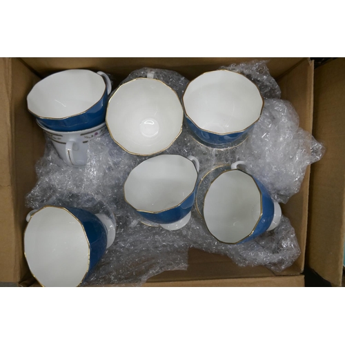 1081 - Six boxes of assorted china and glass **PLEASE NOTE THIS LOT IS NOT ELIGIBLE FOR POSTING AND PACKING... 