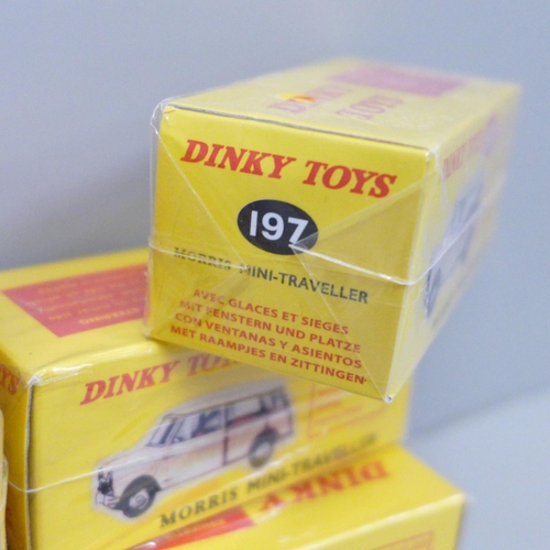 642 - Twelve Dinky Toys 197 Morris Traveller vehicles, boxed and sealed