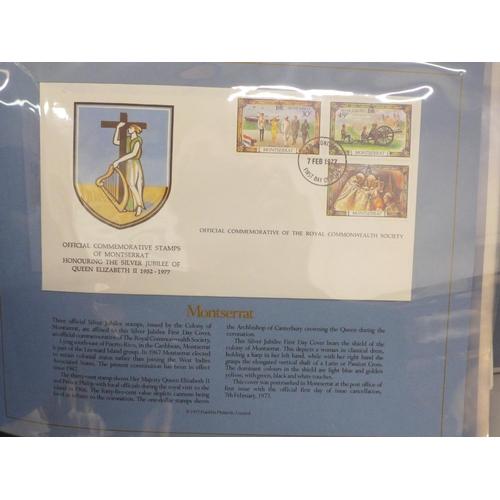 643 - One album, The Commonwealth Collection of Silver Jubilee First Day Covers