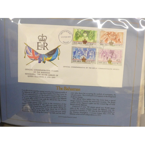 643 - One album, The Commonwealth Collection of Silver Jubilee First Day Covers