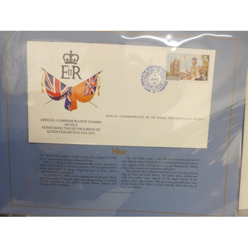 643 - One album, The Commonwealth Collection of Silver Jubilee First Day Covers