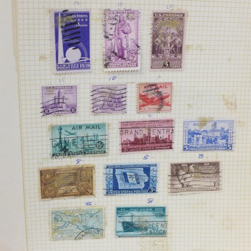 649 - An album of worldwide stamps