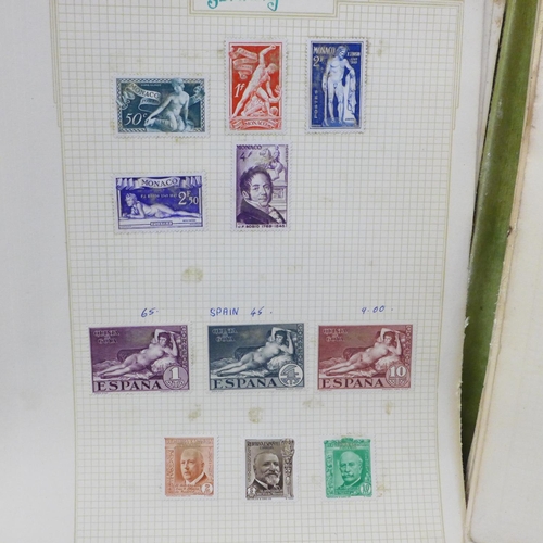 649 - An album of worldwide stamps