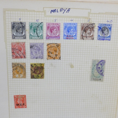 649 - An album of worldwide stamps