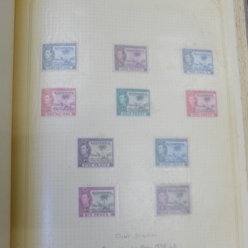 654 - Four albums of British and worldwide stamps