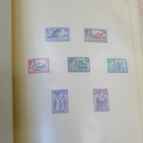 654 - Four albums of British and worldwide stamps