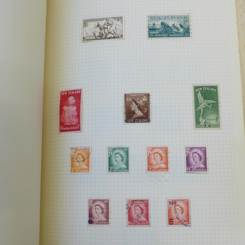 654 - Four albums of British and worldwide stamps