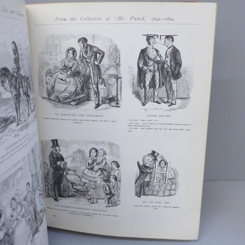 676 - One volume; John Leech's Pictures from the Collection of Mr Punch, 1887, with embossed cover