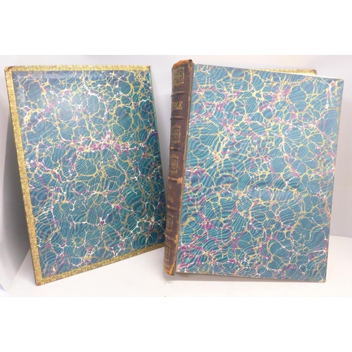 770 - A large family Bible, loose board, with illustrations by Gustave Dore, 167/485