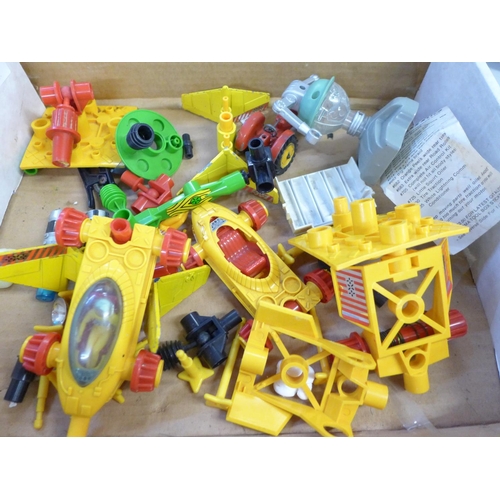 771 - A collection of space toys, Hasbro, Tomy, McDonalds, Britains England, etc.