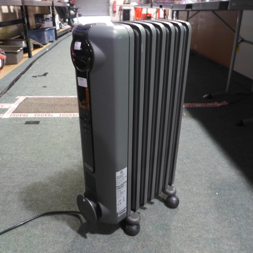 3038 - Delonghi Oil Filled Grey Radia S Radiator (315-357) *This lot is subject to VAT